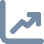 Chart Line Arrow SVG Icon